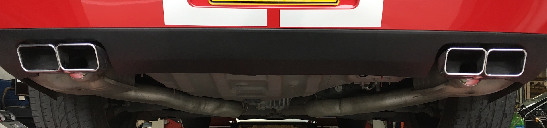 Exhaust Tailpipes Banner